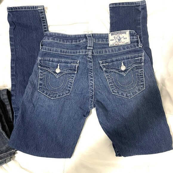 Excellent Condition - True Religion Skinny Jeans – Women’s Size 27 Big SALE!! - Picture 3 of 3